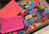 Birthday Present for someone Your Dating so My Gf Wrote 365 Papers with Quotes Memories and Stuff