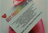 Birthday Presents for Good Friends Best Friend Survival Kit Birthday Christmas Buy 2 Get 1