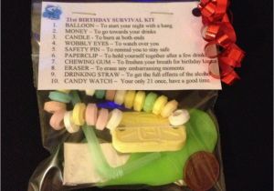 Birthday Presents for Him Uk 21st Birthday Survival Kit Birthday Gift 21st Present for