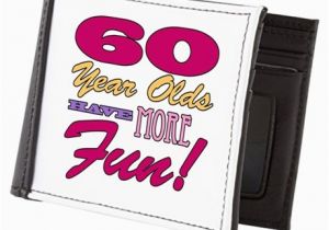 Birthday Presents for Mens 60th Fun 60th Birthday Gifts Mens Wallet by Birthdayhumor1