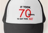 Birthday Presents for Mens 70th 70th Birthday Gag Gifts Hat for Men Zazzle Com