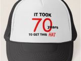 Birthday Presents for Mens 70th 70th Birthday Gag Gifts Hat for Men Zazzle Com