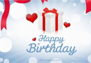 Birthday Wishes Greeting Cards Free Download Beautiful Birthday Greetings Card Psd for Free Download