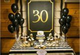 Black and Gold 30th Birthday Decorations 23 Cute Glam 30th Birthday Party Ideas for Girls Shelterness