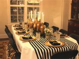 Black and Gold 30th Birthday Decorations Gold Black and White My 30th Birthday Dinner Party