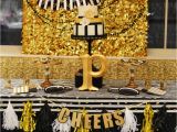 Black and Gold 50th Birthday Decorations Black and Gold Leopard Skin Birthday Quot Glamorous Black