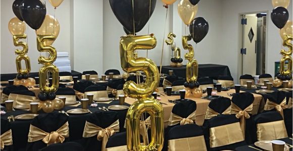 Black and Gold 50th Birthday Party Decorations Https Www Birthdays Durban 30 Year Old Birthday Party