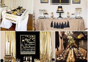 Black and Gold 60th Birthday Decorations 25 Best Ideas About Black Gold Party On Pinterest Black