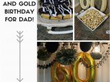 Black and Gold 60th Birthday Decorations Black and Gold 60th Birthday Party for Dad Alicia Ever after