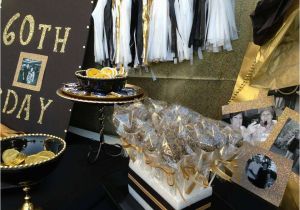 Black and Gold 60th Birthday Decorations Black Gold Birthday Party Ideas Photo 5 Of 16 Catch