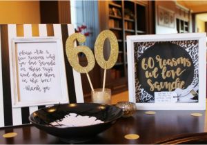 Black and Gold 60th Birthday Decorations Black White and Gold 60th Birthday Party Ideas Child at