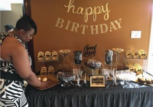 Black and Gold 60th Birthday Decorations Felicia 39 S event Design and Planning Birthday Party 60th