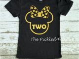 Black and Gold Birthday Girl Shirt Black Gold Glitter Minnie Mouse Birthday Shirt 1st Birthday