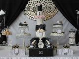 Black and Silver 21st Birthday Decorations Runway Catwalk Fashion Birthday Party Ideas Photo 1 Of