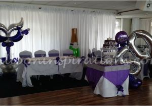 Black and Silver 50th Birthday Party Decorations 50th Birthday Party Archives Ballooninspirations Com