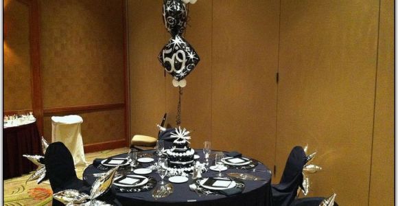 Black and Silver 50th Birthday Party Decorations 50th Birthday Party Decorations Black and Silver