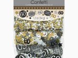 Black and Silver 60th Birthday Decorations 60th Birthday Confetti Table Decoration Sprinkle Black