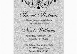 Black and Silver Birthday Invitations Personalized Black and Silver Invitations