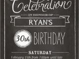 Black and White 30th Birthday Invitations Free 30th Birthday Invitations Templates Free Invitation