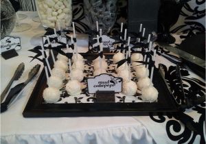 Black and White 40th Birthday Party Decorations Black and White Birthday Party Ideas Photo 1 Of 12