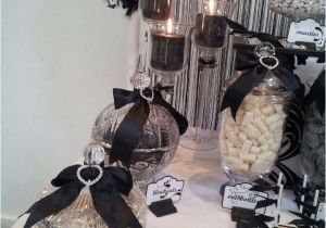 Black and White 40th Birthday Party Decorations Black and White Birthday Party Ideas Photo 8 Of 12