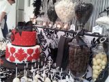 Black and White 40th Birthday Party Decorations Black and White Birthday Party Ideas Photo 9 Of 12