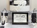 Black and White 40th Birthday Party Decorations Kara 39 S Party Ideas Stylish Black and White 40th Birthday