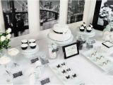 Black and White 40th Birthday Party Decorations Kara 39 S Party Ideas Stylish Black and White 40th Birthday