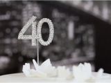 Black and White 40th Birthday Party Decorations Stylish Black and White 40th Birthday Party with Such