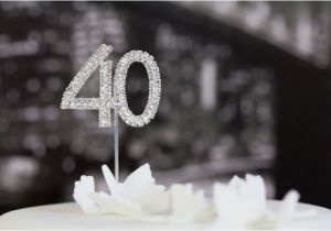 Black and White 40th Birthday Party Decorations Stylish Black and White 40th Birthday Party with Such