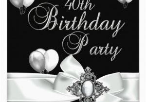 Black and White 50th Birthday Decorations 40th Birthday Party Black White Silver Balloons 5 25×5 25