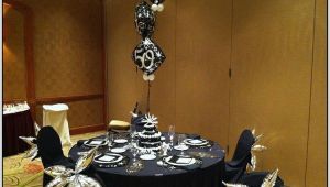 Black and White 50th Birthday Decorations 50th Birthday Party Decorations Black and Silver