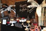 Black and White 50th Birthday Decorations Black and White Birthday Backdrop Little Dimple Designs