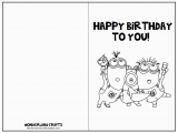 Black and White Birthday Cards Printable 7 Best Images Of Black and White Printable Birthday Cards