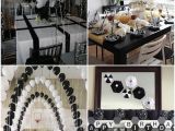 Black and White Birthday Party Decoration Ideas Black and White Graduation Party Ideas Father Daughter