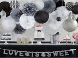 Black and White Birthday Party Decoration Ideas Black and White Wedding Party Supplies Party City Canada