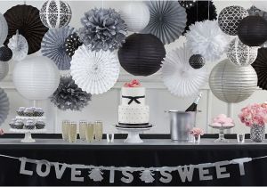 Black and White Birthday Party Decoration Ideas Black and White Wedding Party Supplies Party City Canada