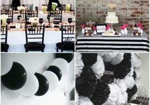 Black and White Decorations for Birthday Party 25 Best Ideas About Black White Parties On Pinterest