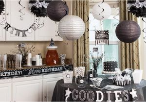 Black and White Decorations for Birthday Party Black White Birthday Party Supplies Party City