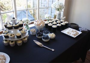 Black and White Decorations for Birthday Party Black White themed Party More Than Cupcakes