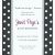 Black and White Polka Dot Birthday Invitations Black and White Polka Dot Invitations