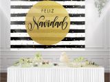 Black and White Striped Happy Birthday Banner Huayi Black and White Striped Happy Birthday Party Banner