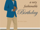 Black Man Birthday Card Birthday Man Have A Fashionable Birthday Card