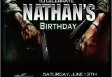 Black Ops Birthday Invitations Personalized Photo Invitations Cmartistry Personalized