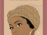 Black People Birthday Cards This Afrocentric Birthday Card for Women Shows the Face Of