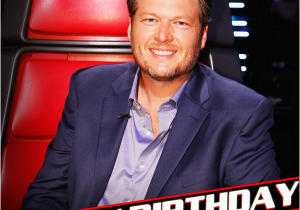 Blake Shelton Birthday Card for His Birthday Blake Shelton Wants You to Donate to