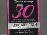 Blank Birthday Invitations to Print Free Printable Surprise 30th Birthday Invitation
