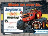 Blaze and the Monster Machines Birthday Invitations Templates Blaze and the Monster Machines Birthday Invitations Nick