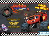 Blaze and the Monster Machines Birthday Invitations Templates Blaze and the Monster Machines Birthday Party Photo