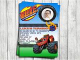 Blaze and the Monster Machines Birthday Invitations Templates Items Similar to Blaze and the Monster Machines theme